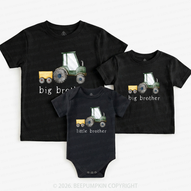 Tractor Country Matching Tees For Siblings