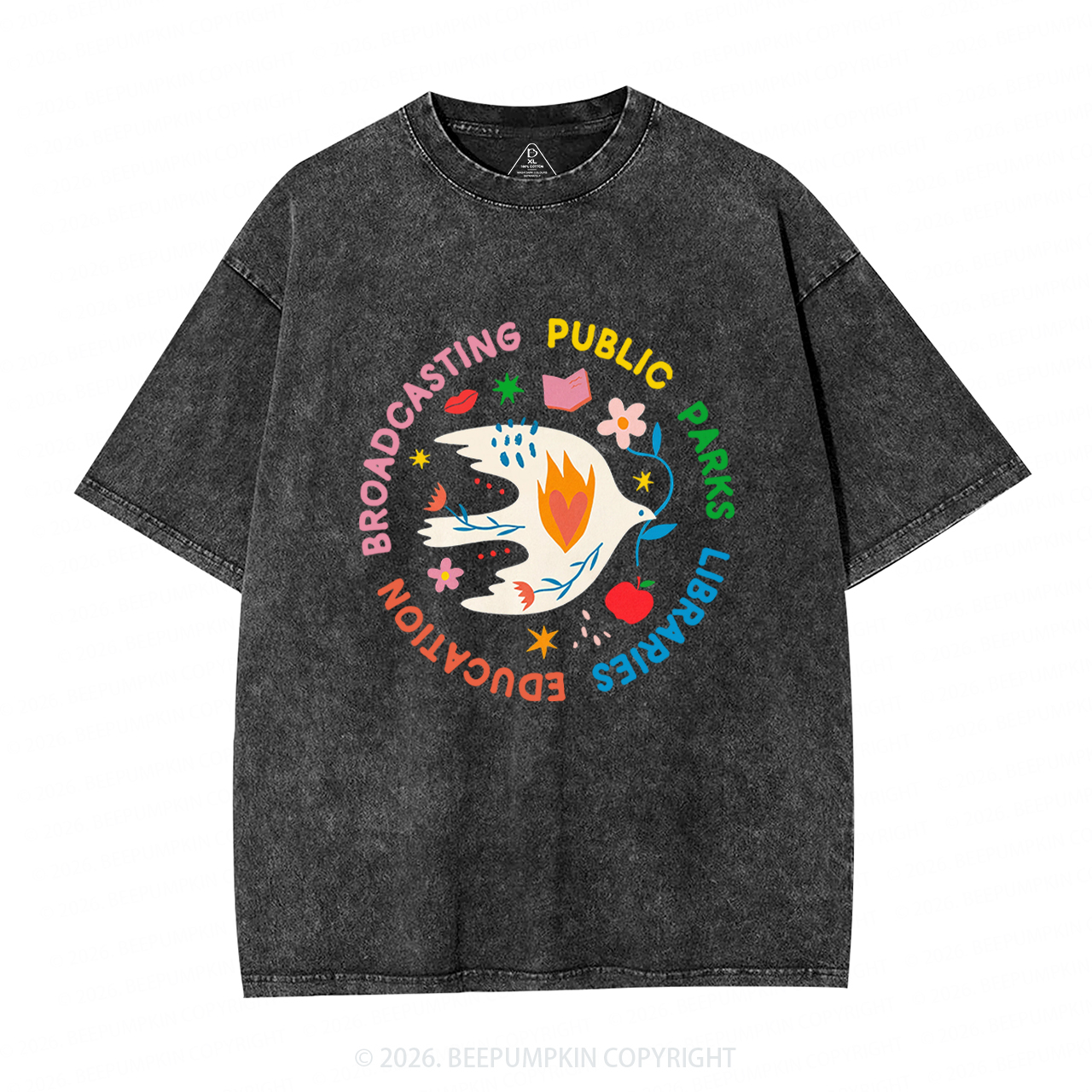 Official Member Cool Moms Club Washed T-Shirts Sale-Beepumpkin™