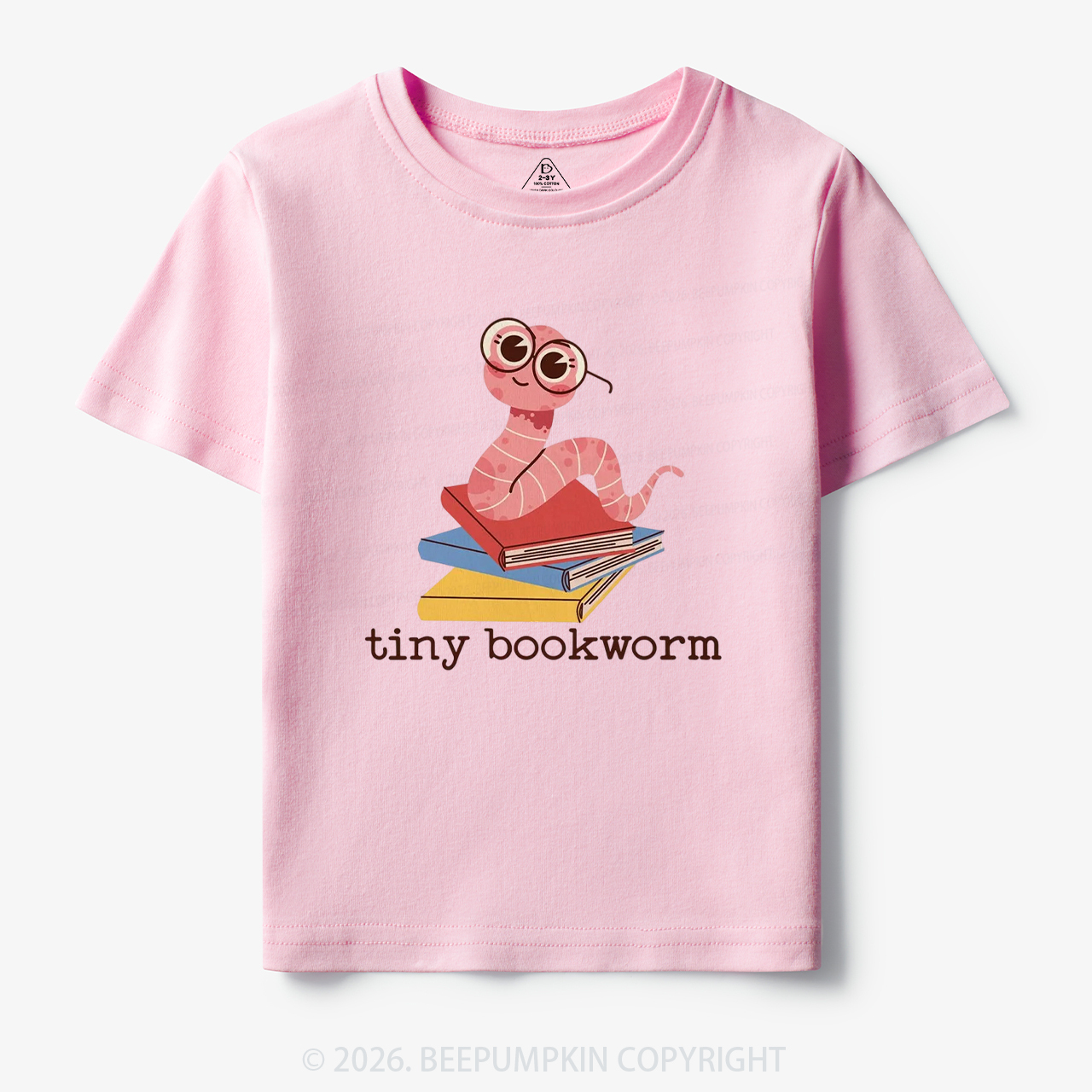 Tiny Bookworm Infant Vintage Toddler&Kid's Tees
