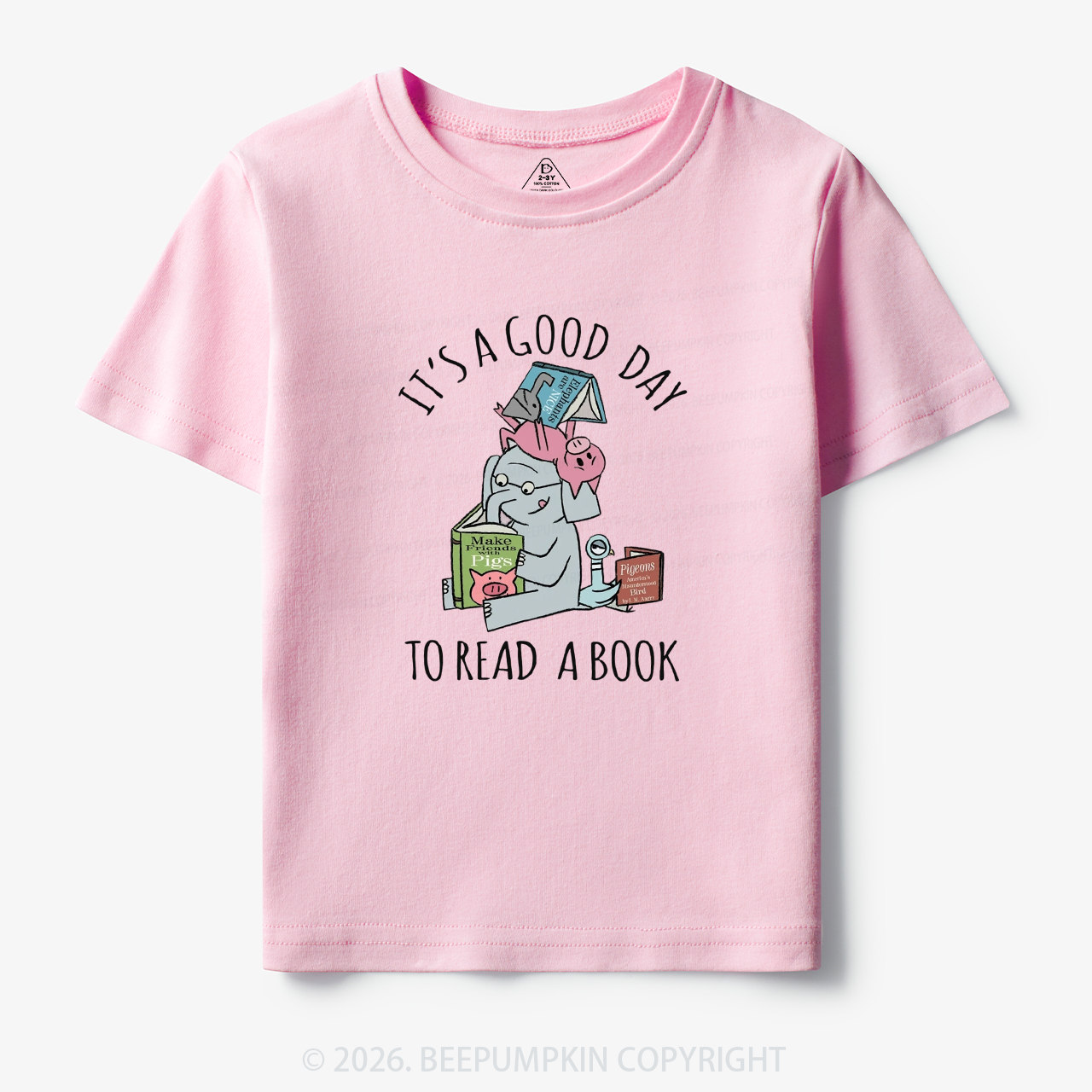 It's A Good Day To Read A Book Toddler&Kid's Tees