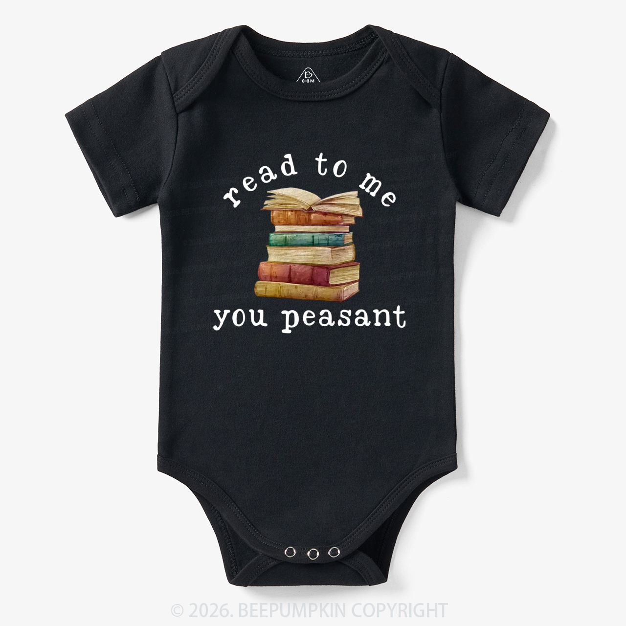 Read To Me You Peasant Book Lover Bodysuit