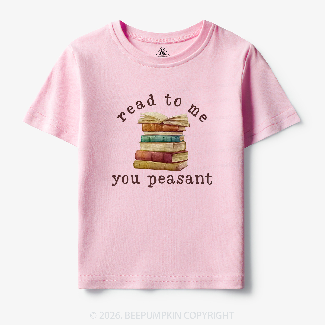Read To Me You Peasant Book Lover Toddler&Kid's Tees