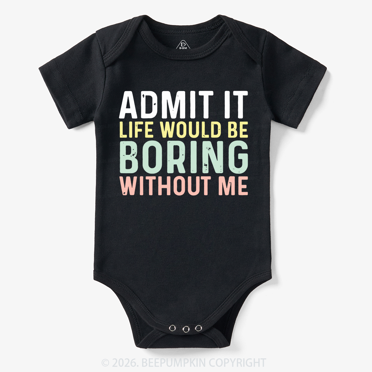 Sarcastic 'Admit It' Sassy Bodysuit