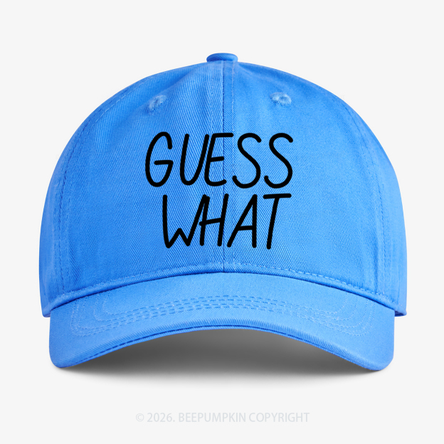 Guess What Chicken Butt Funny Baseball Cap