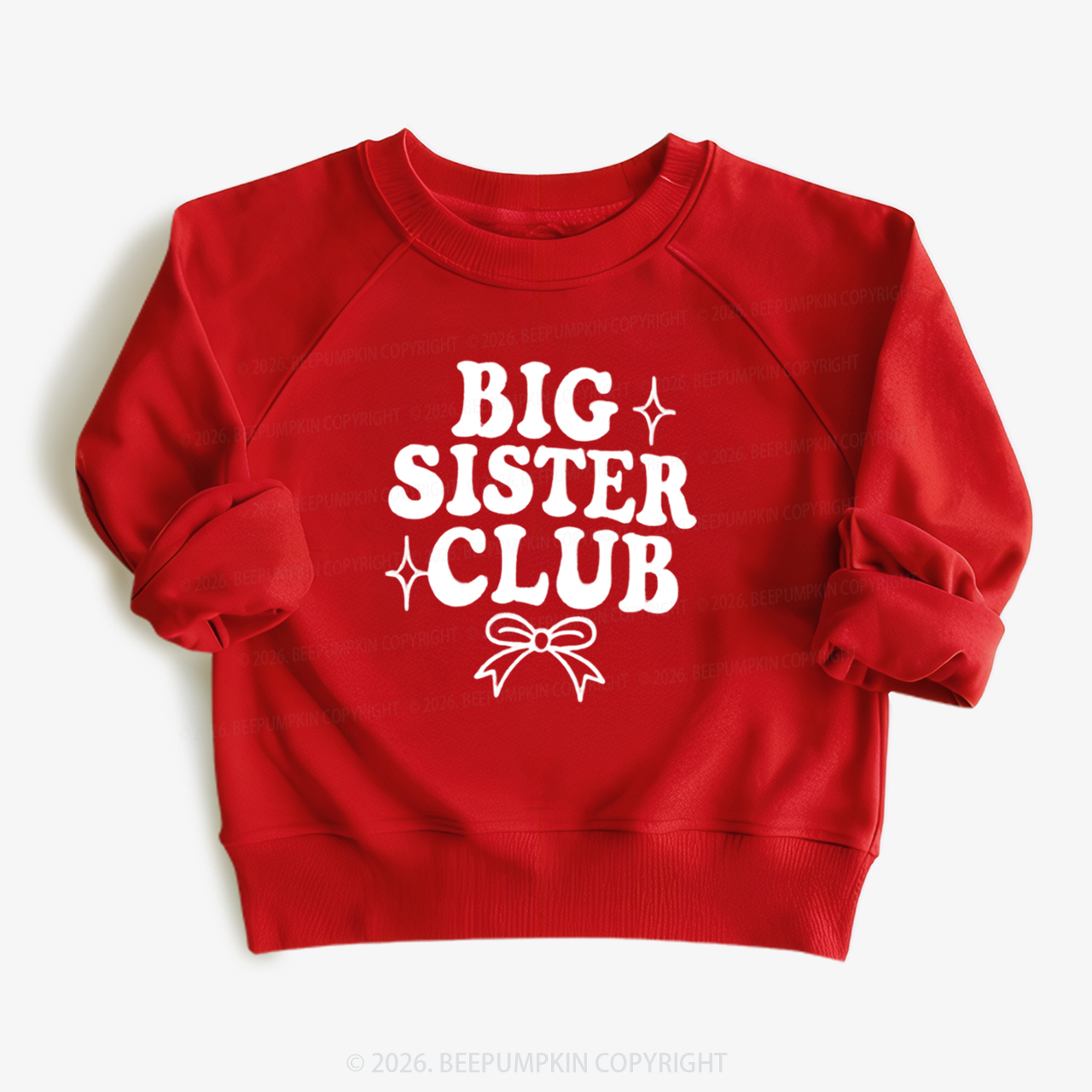 Big Sister Club Newborn Kid's Sweatshirt