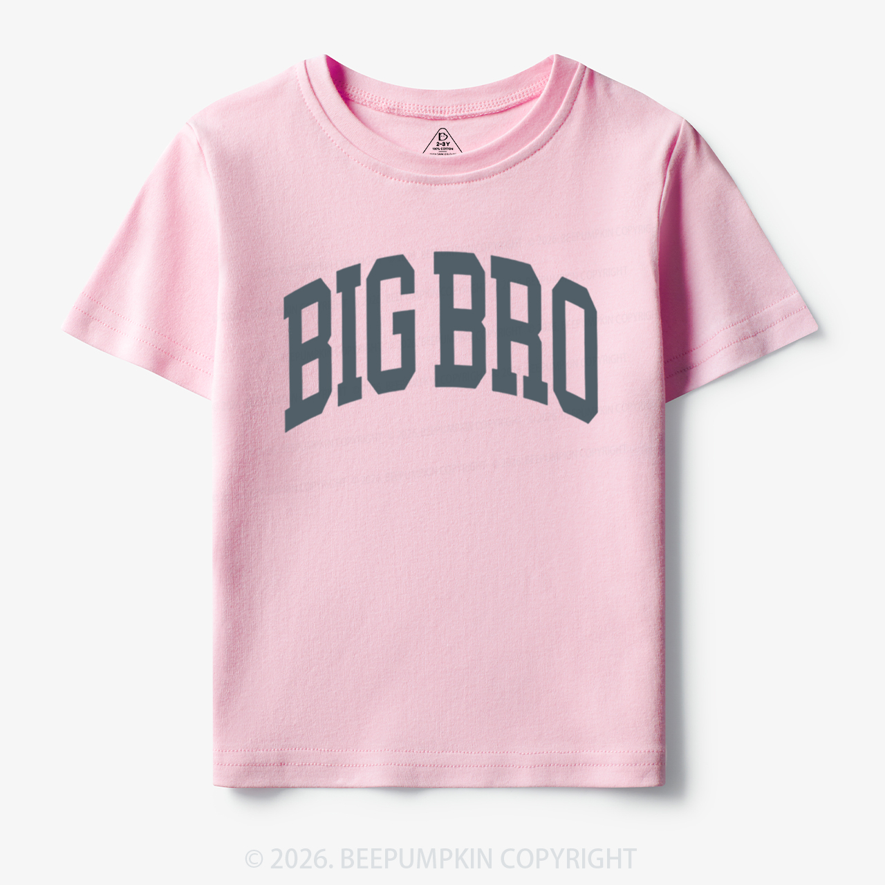 Big Bro Boho Natural Toddler&Kid's Tees