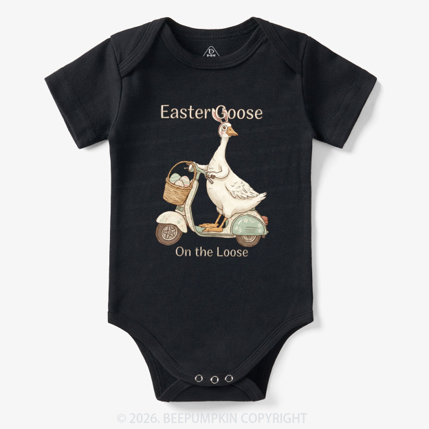 Easter Silly Goose Holiday Meme Bodysuit
