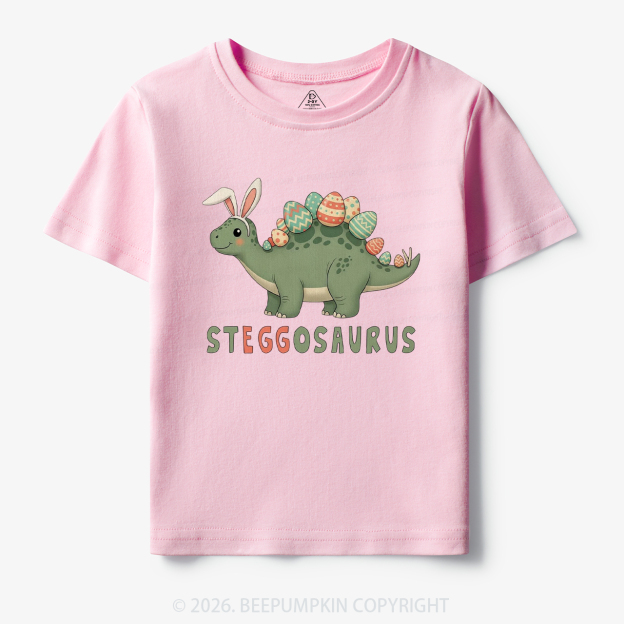Steggosaurus Easter Dinosaur Toddler&Kid's Tees