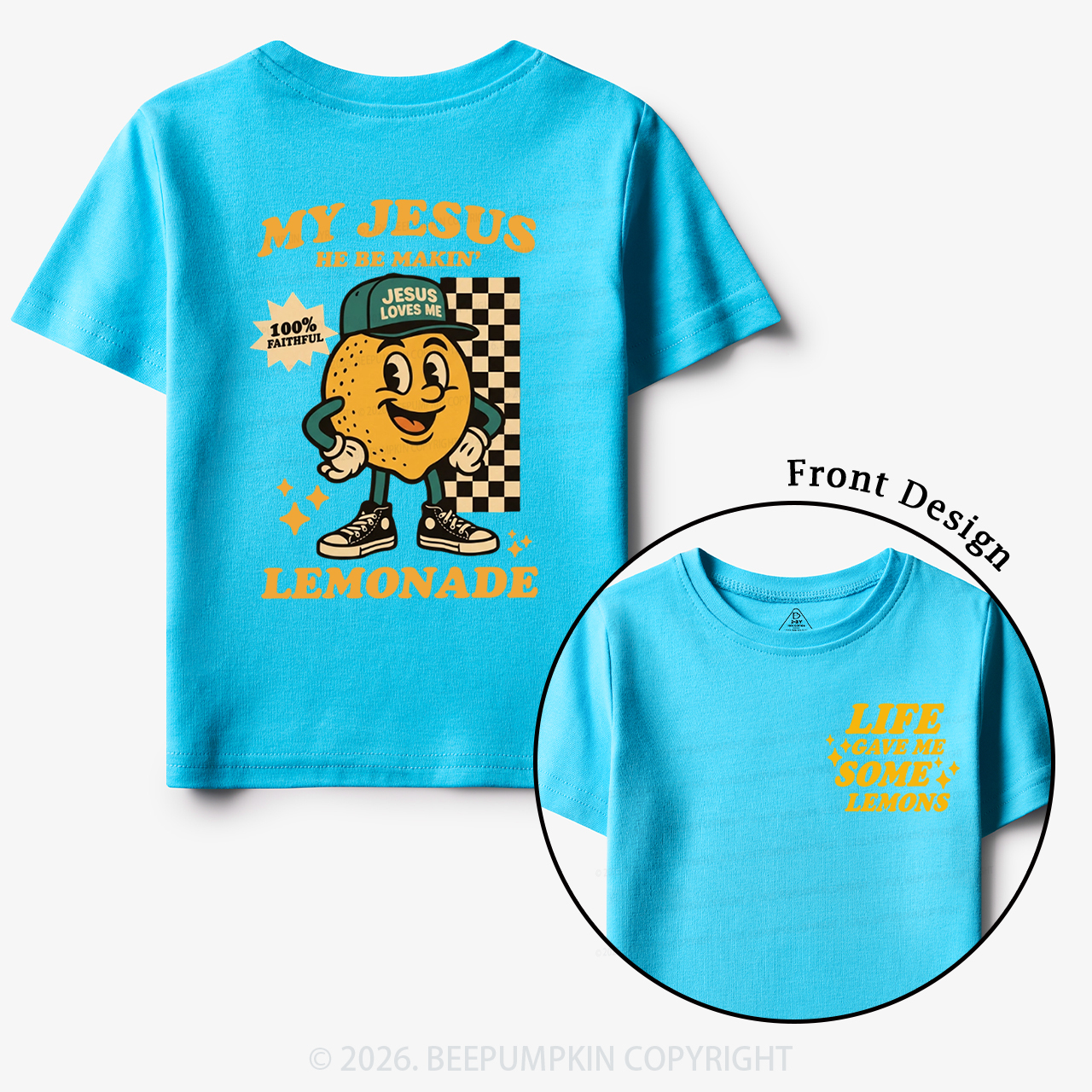 Life Gave Me Some Lemons Christian Toddler&Kid's Tees
