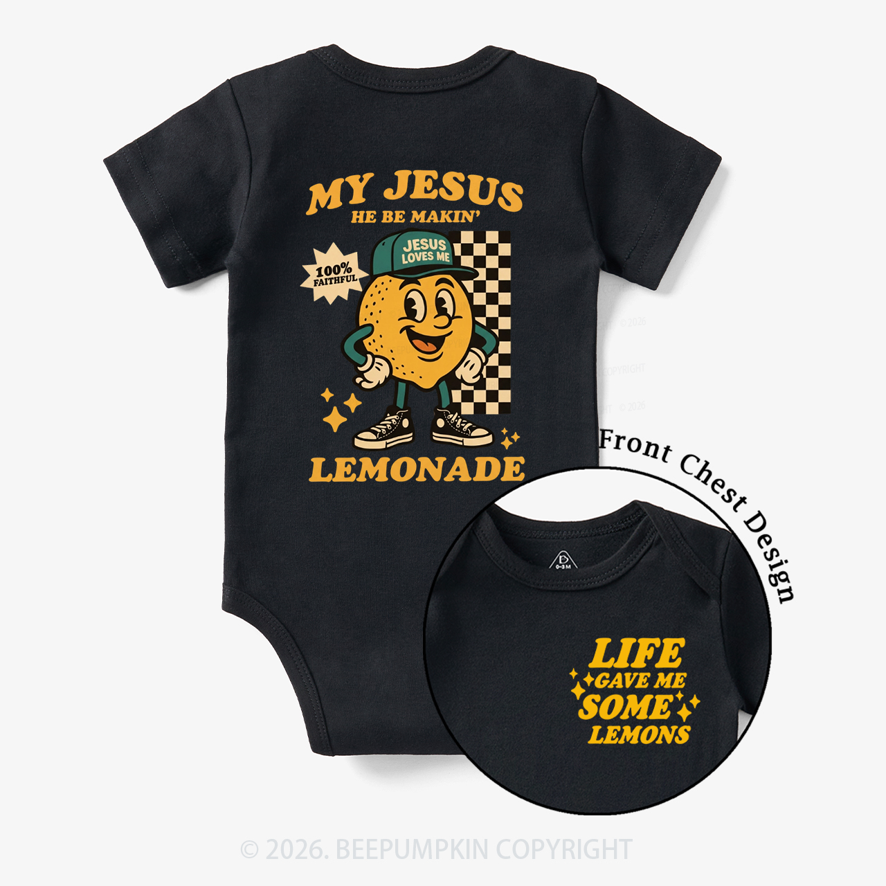 Life Gave Me Some Lemons Christian Bodysuit