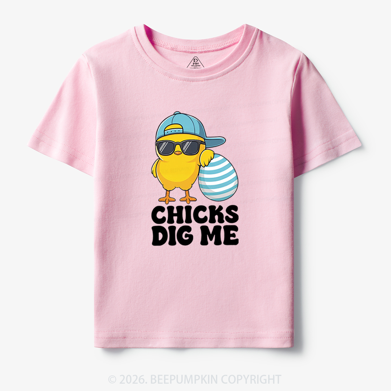 Chicks Dig Me Easter Toddler&Kid's Tees