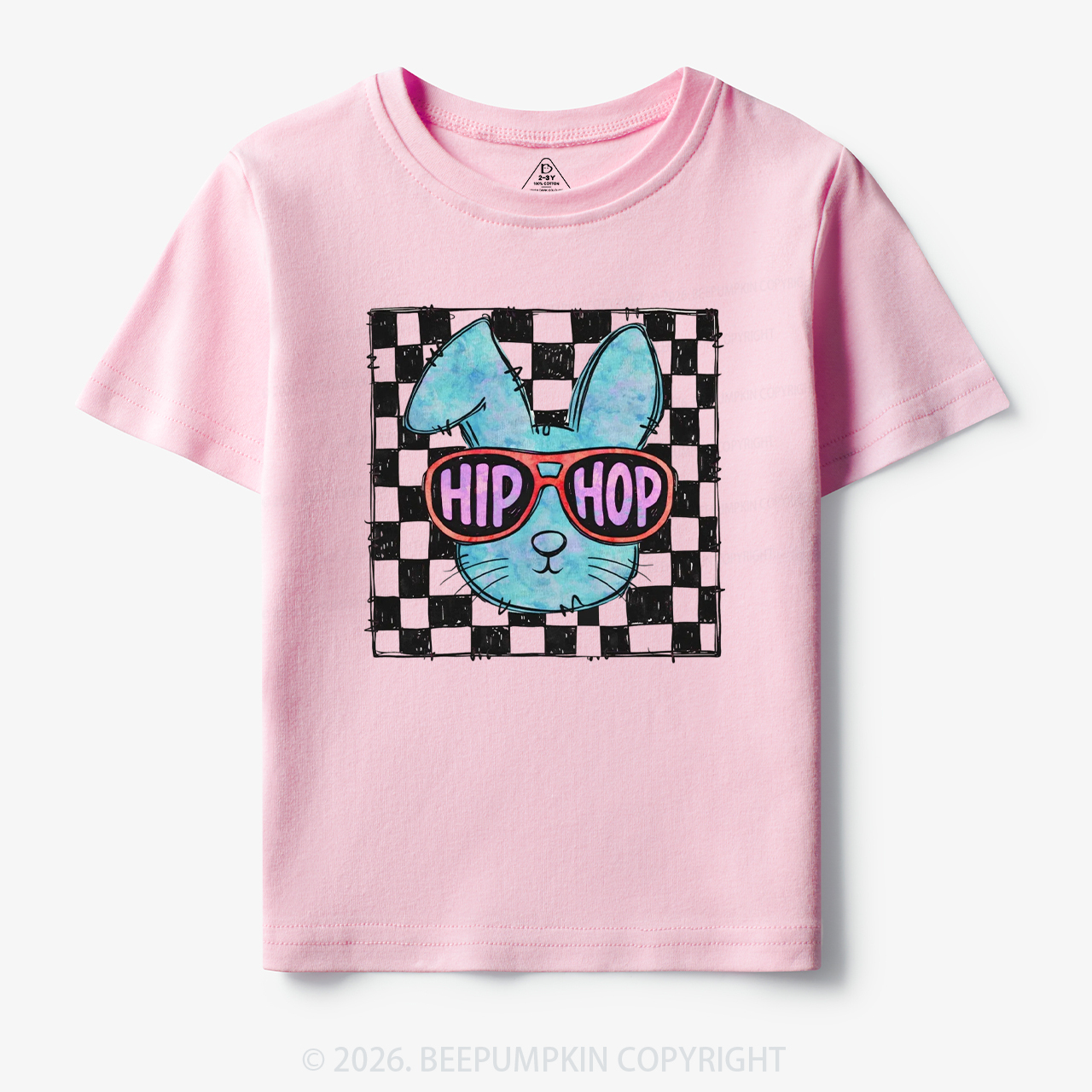 Hip Hop Bunny Easter Toddler&Kid's Tees