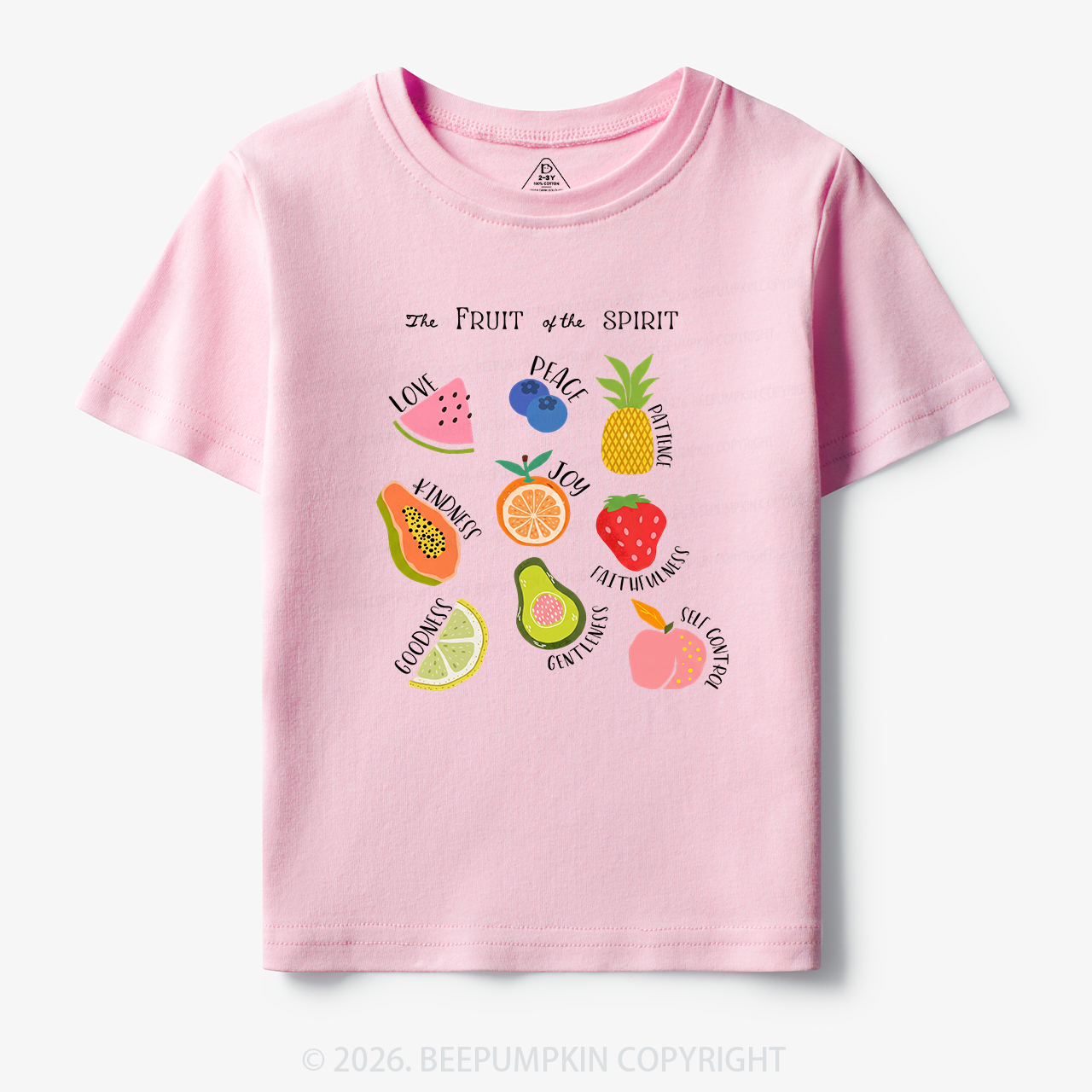 Fruit of the Spirit Christian Toddler&Kid's Tees
