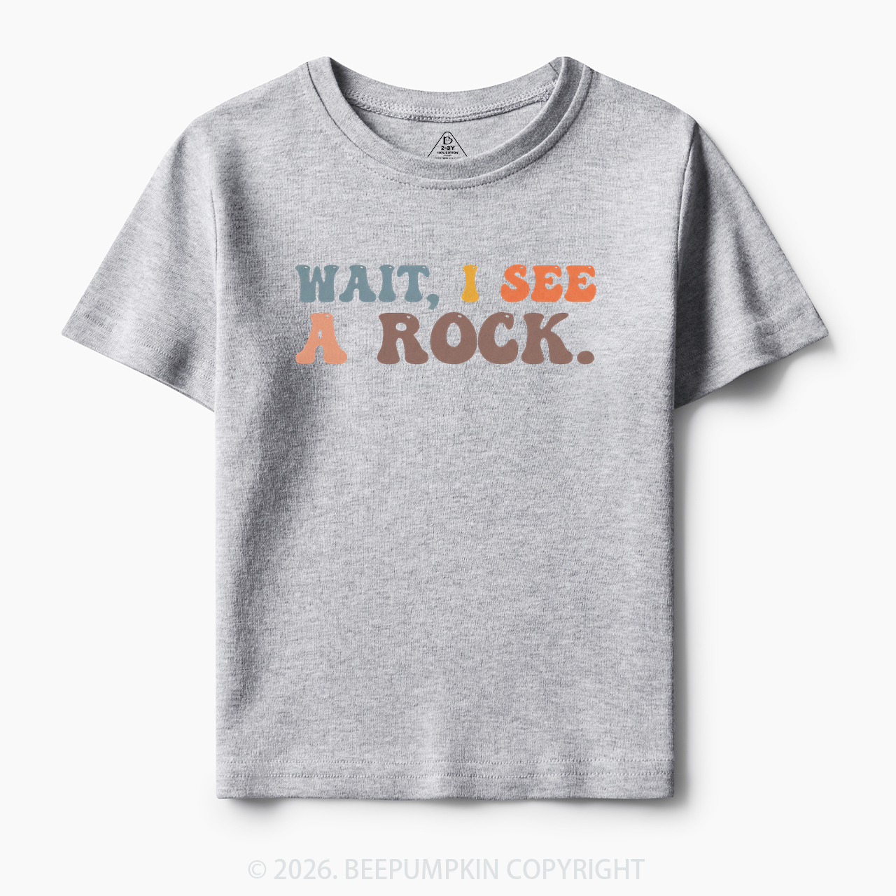 Wait I See a Rock Toddler&Kid's Tees