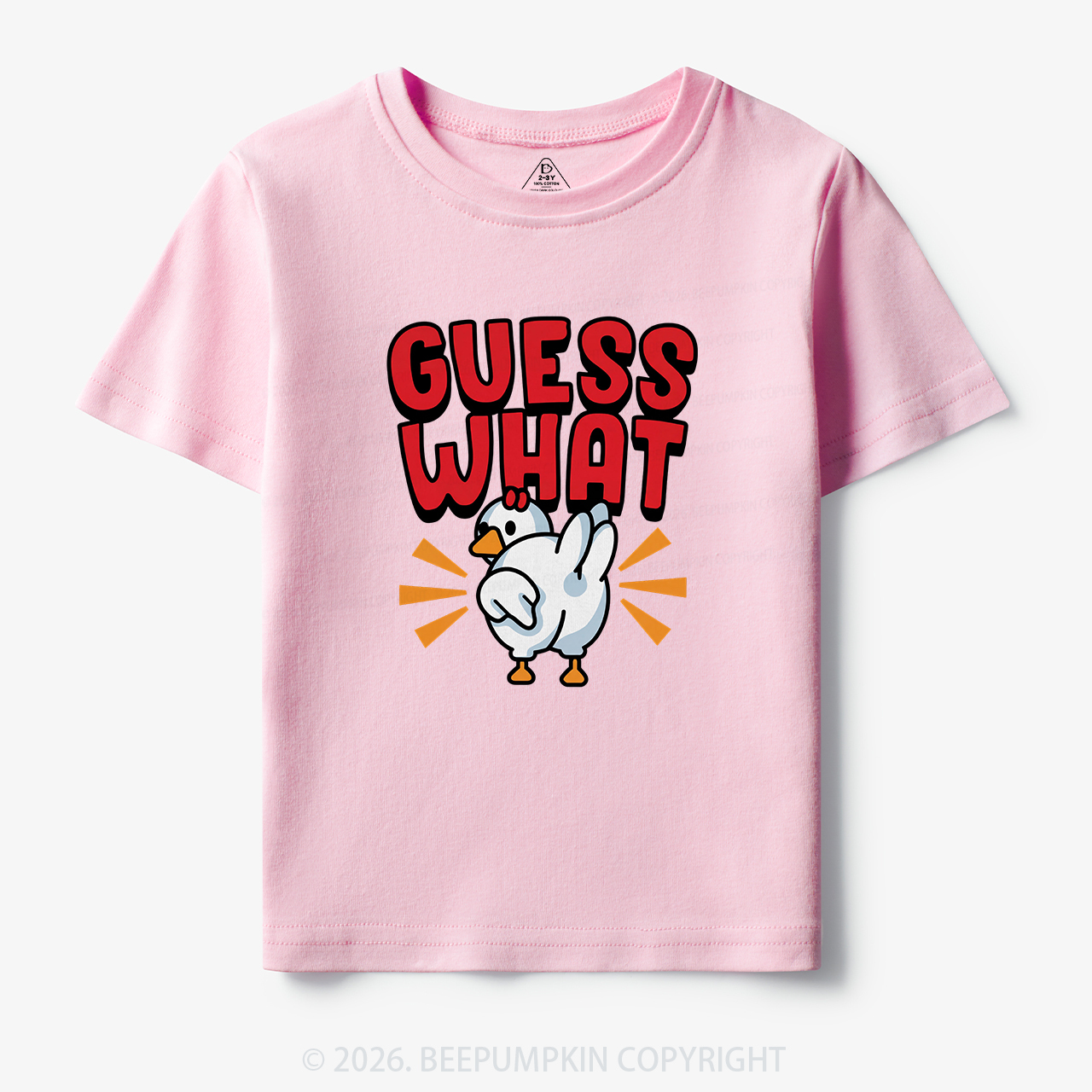 Guess What Chicken Butt Silly Joke Toddler&Kid's Tees