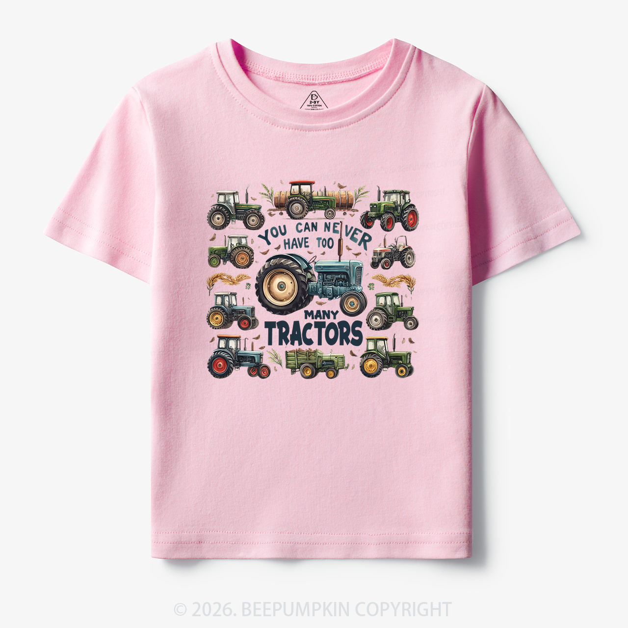 You Can Never Have Too Many Tractors Toddler&Kid's Tees