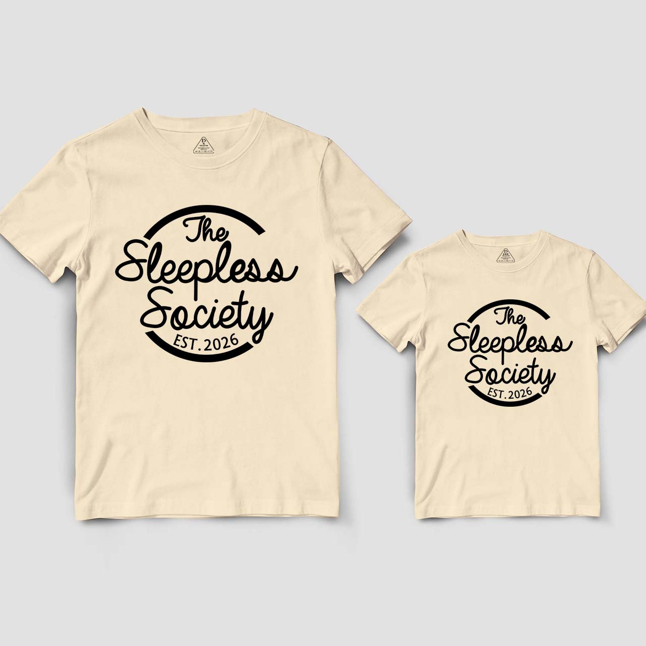 The Sleepless Society Dad & Me Matching T-Shirts