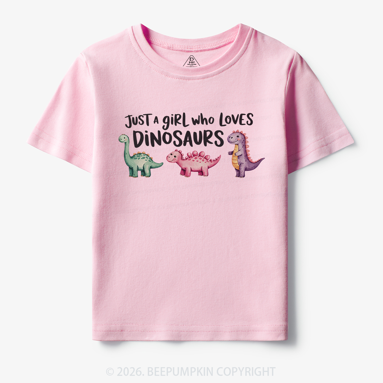 Just A Girl Who Loves Dinosaurs Toddler&Kid's Tees