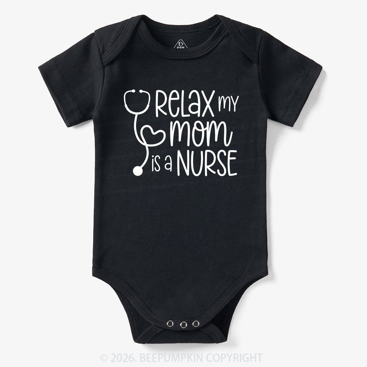 Relax My Mom Is A Nurse Bodysuit