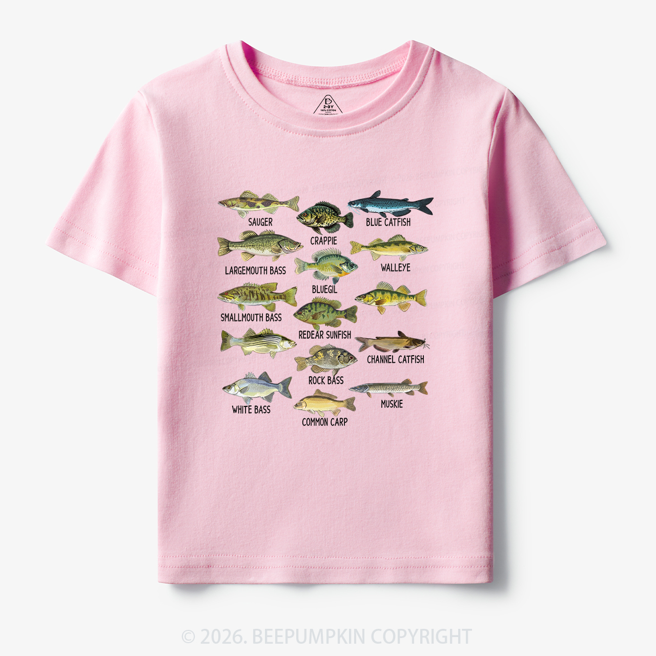 North American Fish Toddler&Kid's Tees