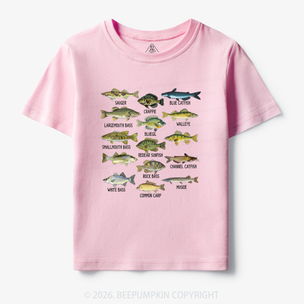 North American Fish Toddler&Kid's Tees