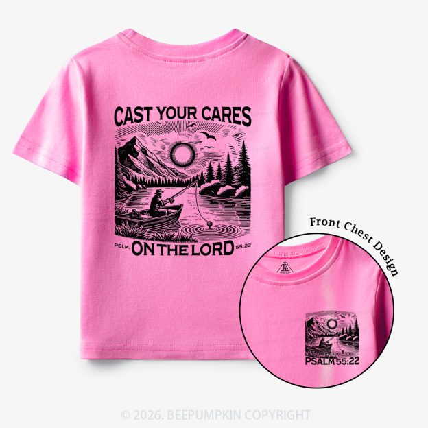 Cast Your Cares On The Lord Toddler&Kid's Tees