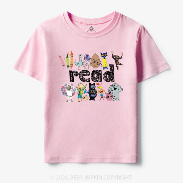 Read Books Funny Gift Toddler&Kid's Tees