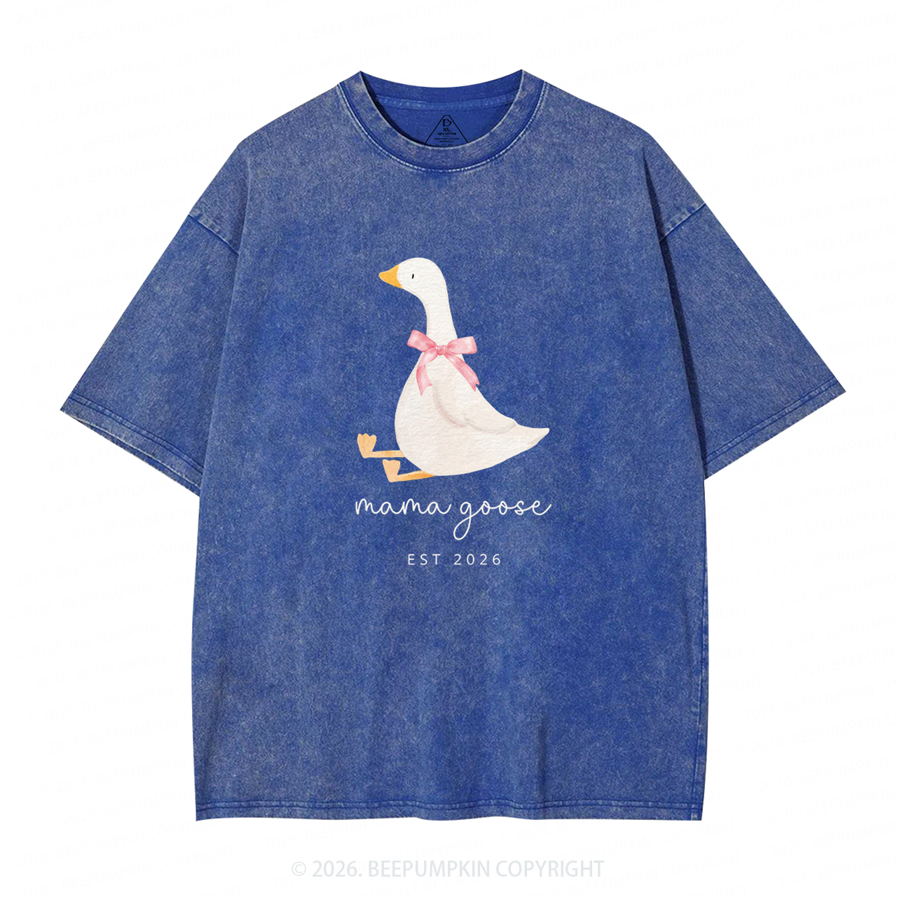 Silly Goose Mother's Day Adult Washed T-Shirts