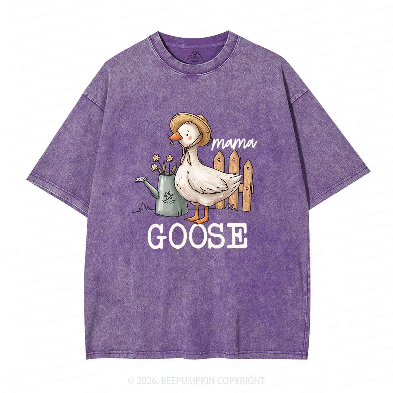Mama Silly Goose Adult Washed T-Shirts