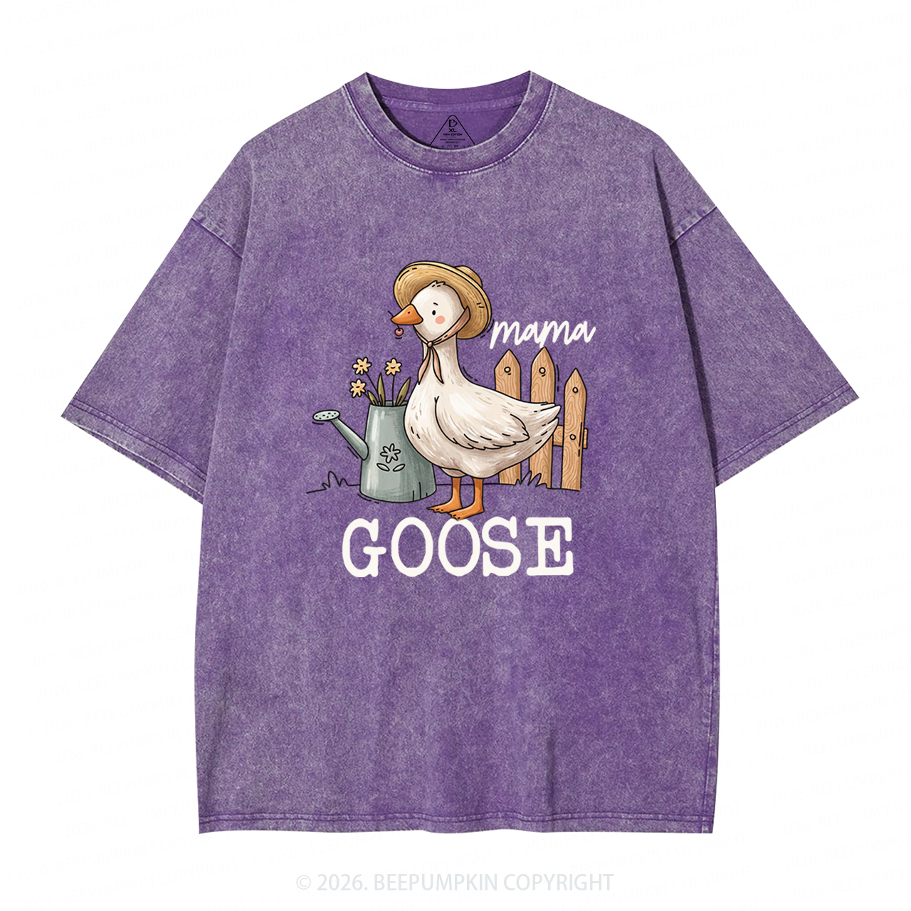 Mama Silly Goose Adult Washed T-Shirts