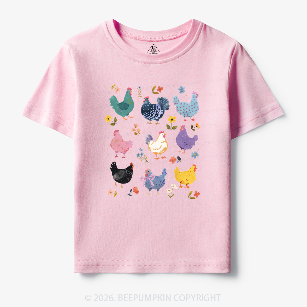 Funny Chicken Lovers Toddler&Kid's Tees