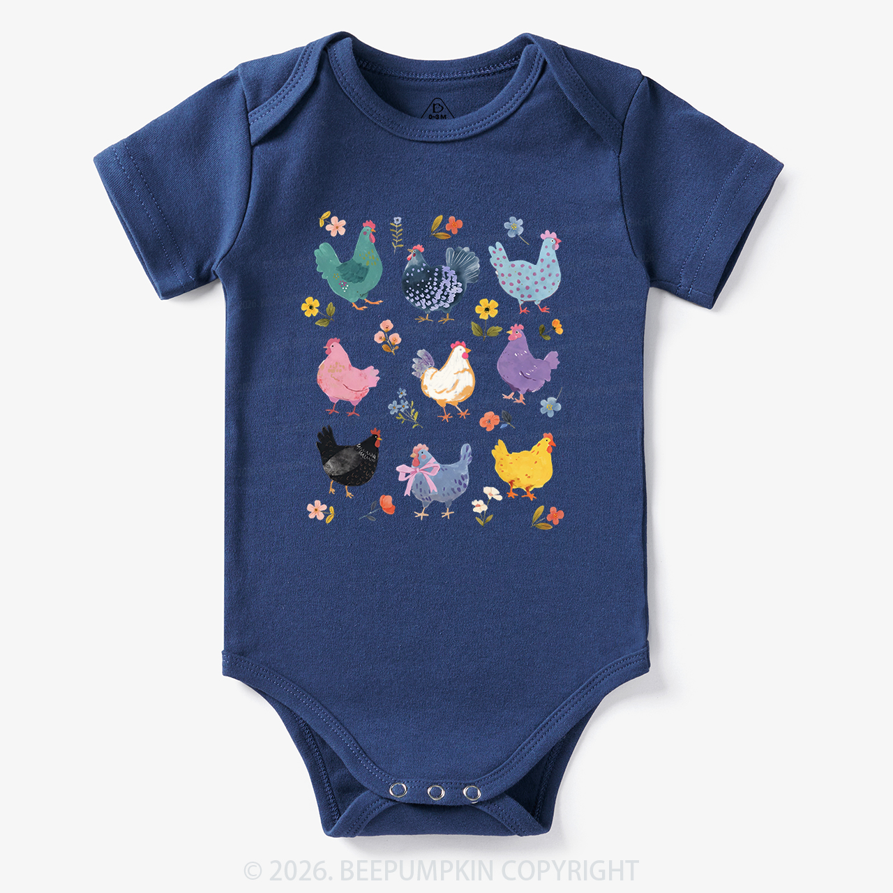 Funny Chicken Lovers Bodysuit