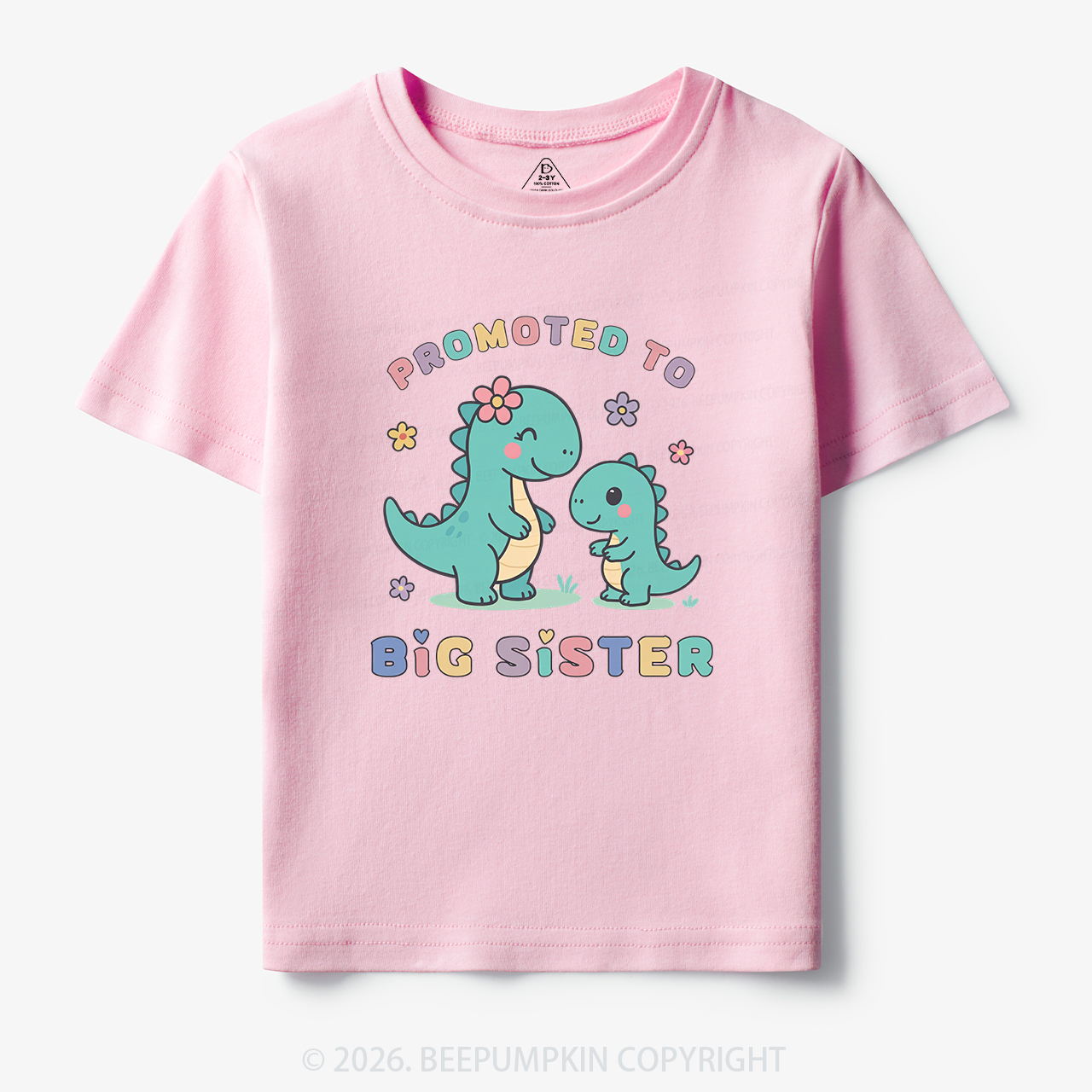 Promoted to Big Sister Toddler&Kid's Tees
