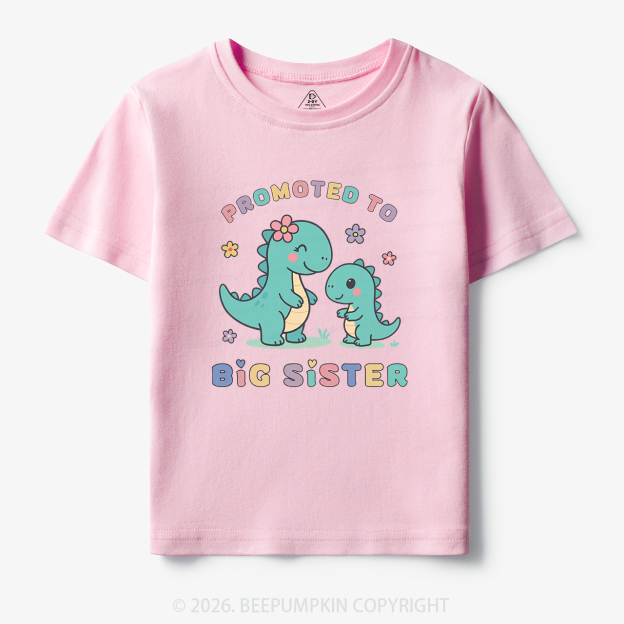 Promoted to Big Sister Toddler&Kid's Tees