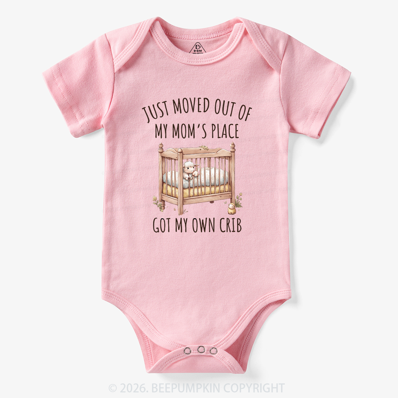 Just Moved Out Of My Mom's Place Got My Own Crib Bodysuit