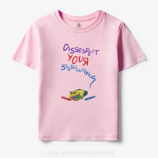 Punk Embrace Chaos Crayon Graffiti Toddler&Kid's Tees