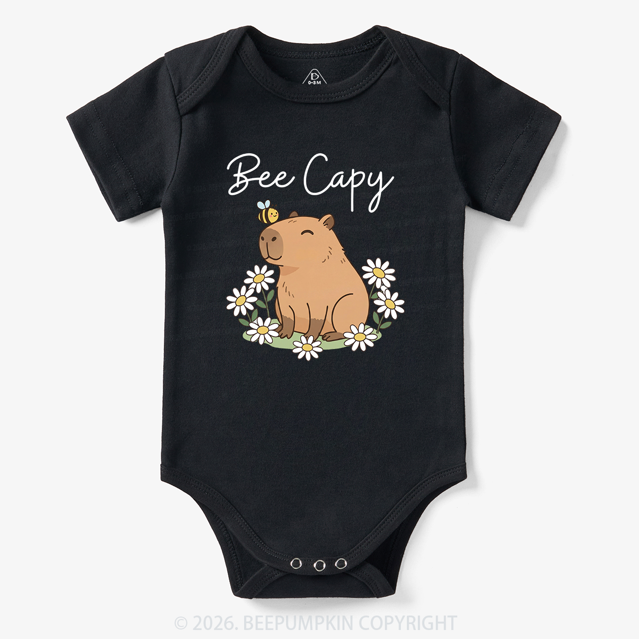 Bee Capy Capybara Bodysuit