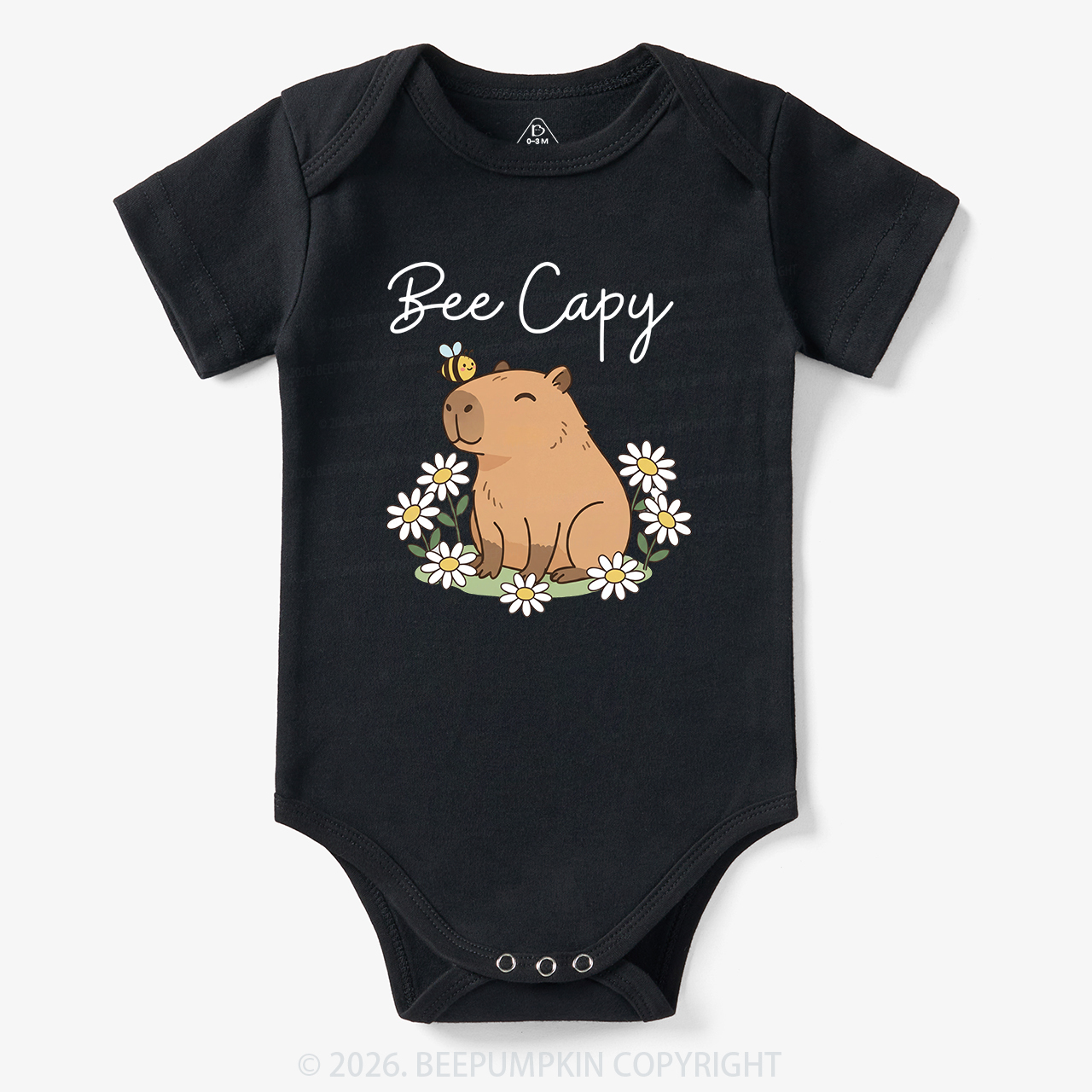 Bee Capy Capybara Bodysuit
