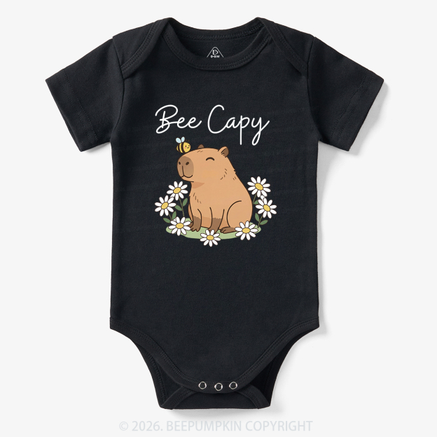 Bee Capy Capybara Bodysuit