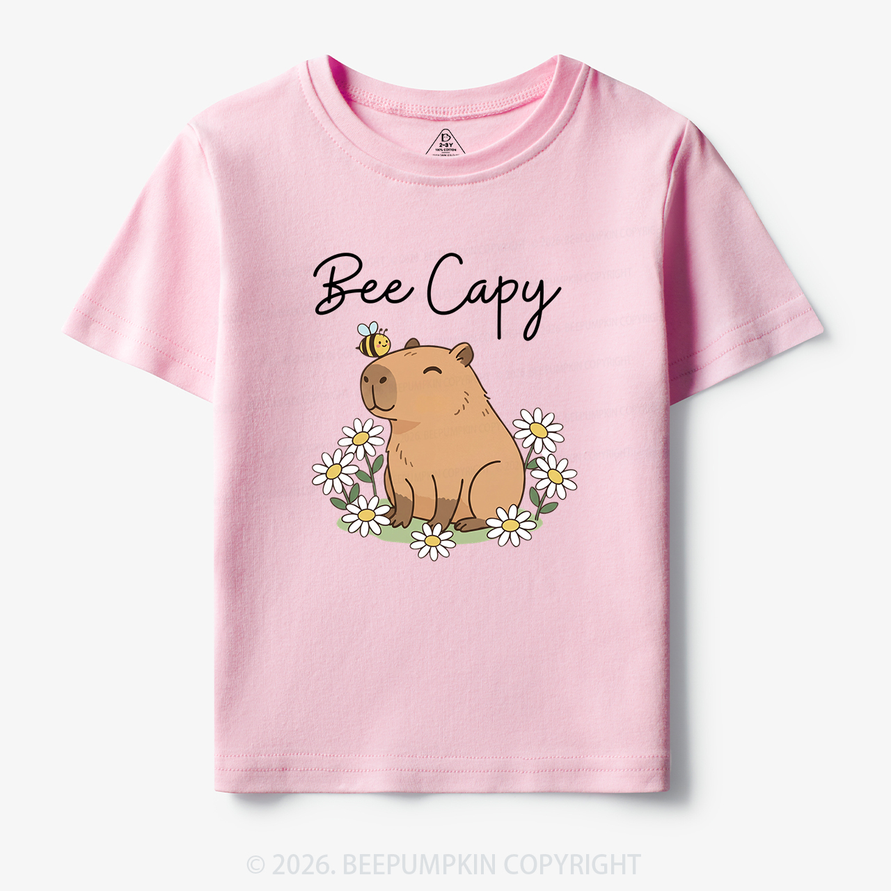 Bee Capy Capybara Toddler&Kid's Tees