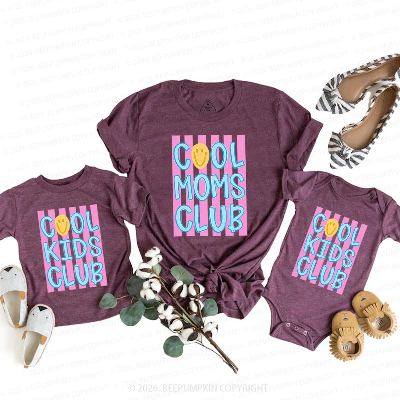 Cool Moms Kids Club Mom&Me Matching T-Shirts