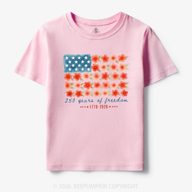 America 250th Anniversary 1776–2026 Toddler&Kid's Tees