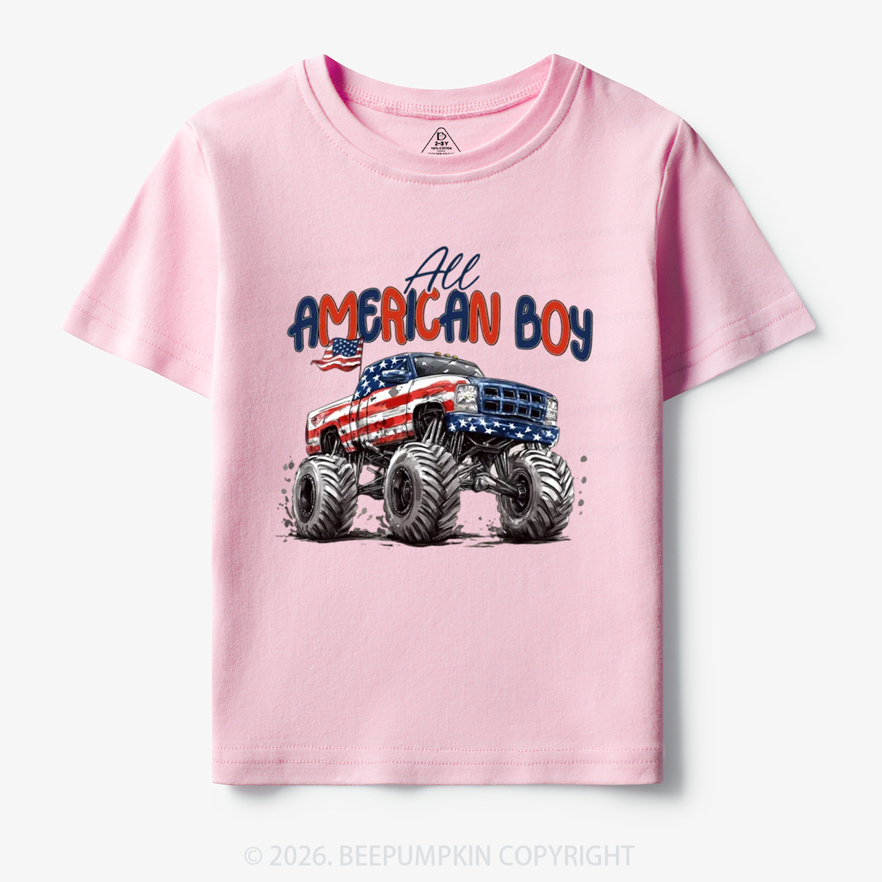 All American Boy 4th of July Toddler&Kid's Tees