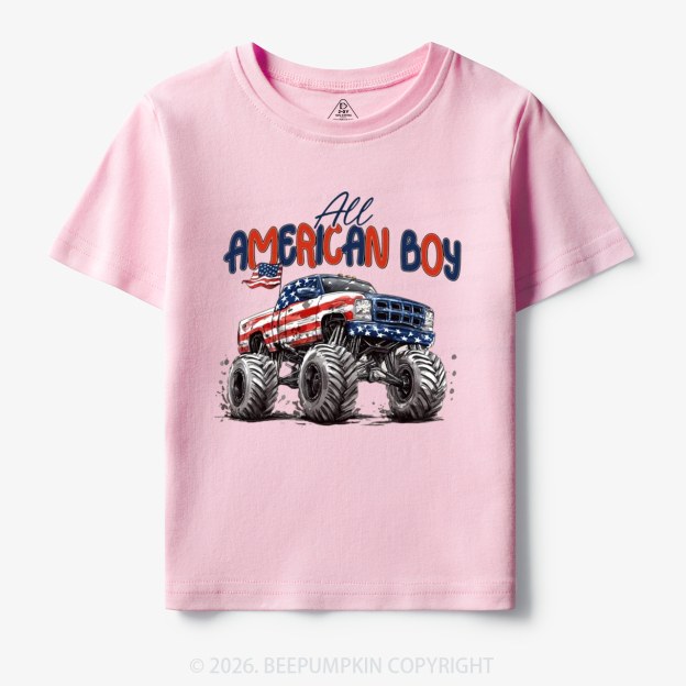 All American Boy 4th of July Toddler&Kid's Tees