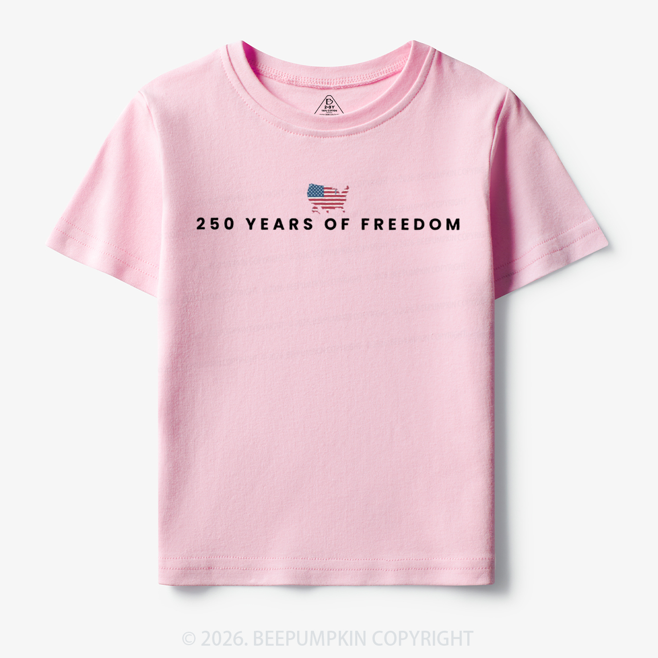 250 Years Of Freedom Toddler&Kid's Tees
