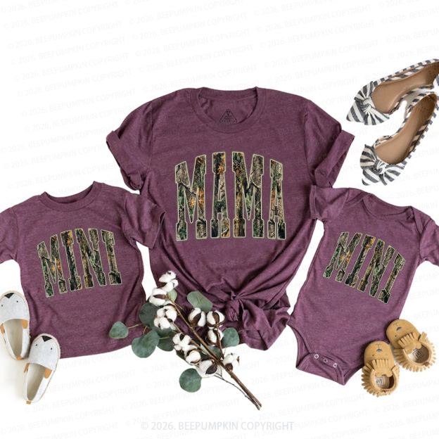 Mama and Mini Camo Mom&Me Matching T-Shirts