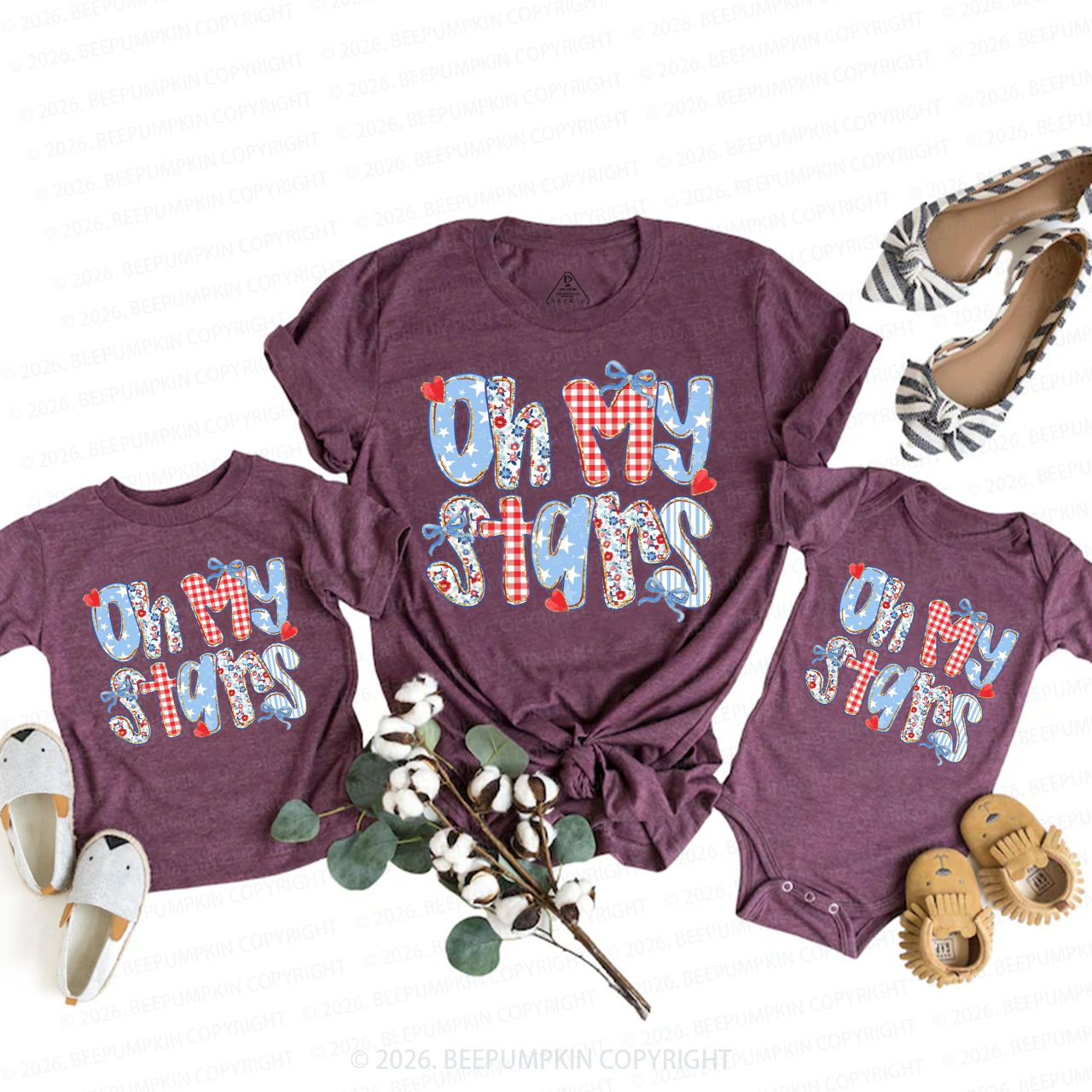 Oh My Stars Mom&Me Matching T-Shirts