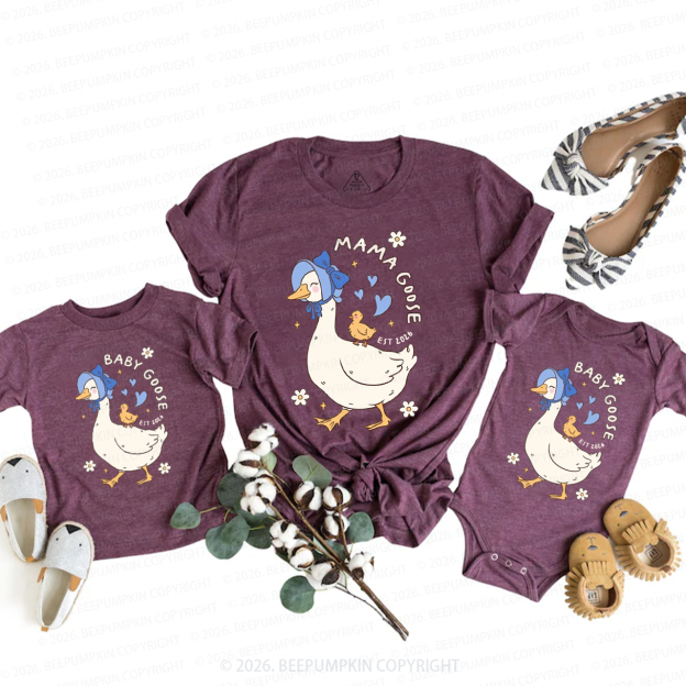 First Mothers Day Silly Goose Mom&Me Matching T-Shirts