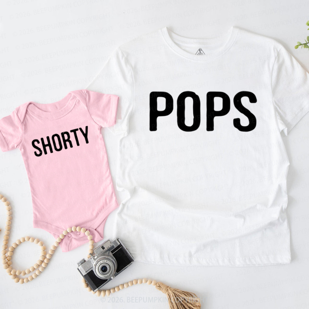 Pops and Shorty Dad&Me Matching Shirts