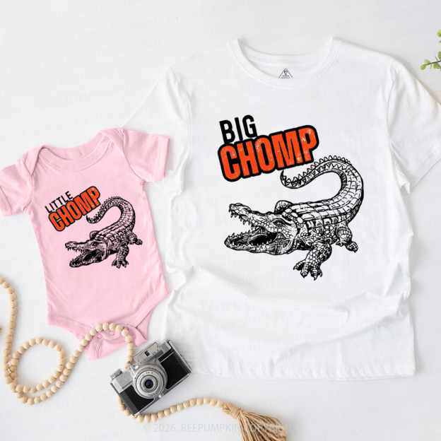 Chomp Fathers Day Dad&Me Matching Shirts